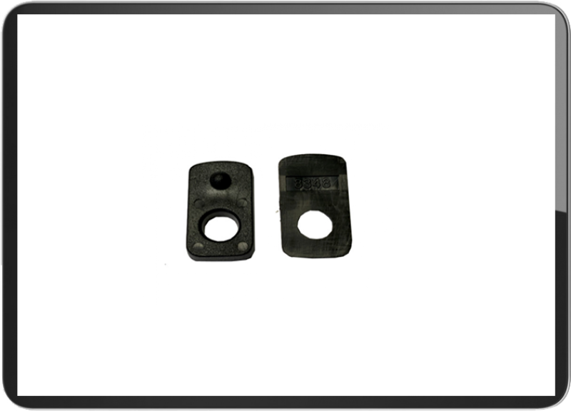 Ducati Indy spacer set of 2pcs Material:Plastic
