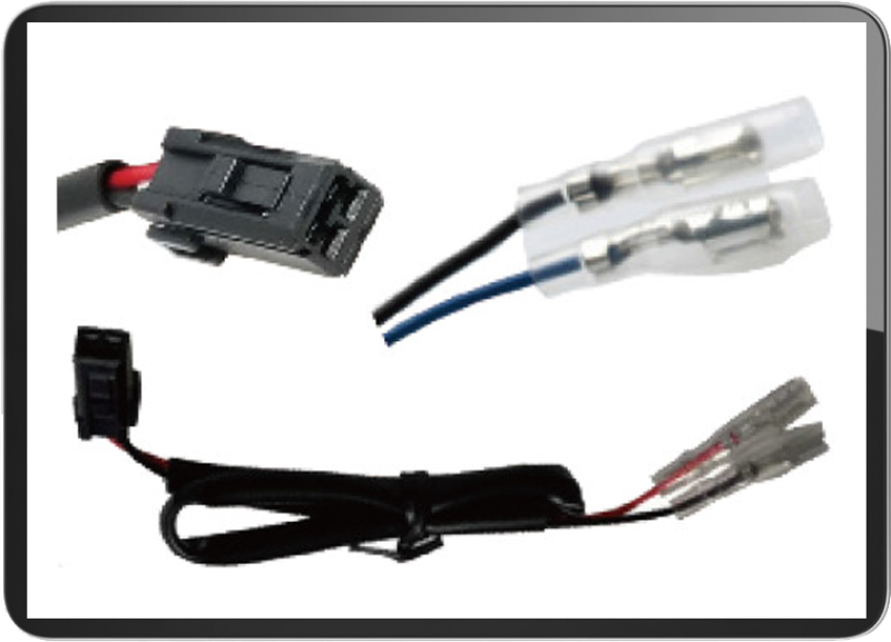 For Harley turn signal connectors 2 wires(PAIR)