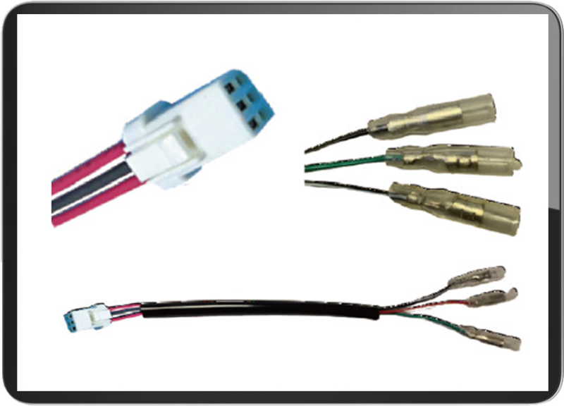 For Ducati / Universal 3 wire length : 25cm
