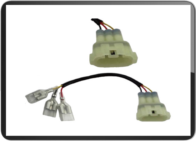 For Ducati taillight adapter connectors 3 wires