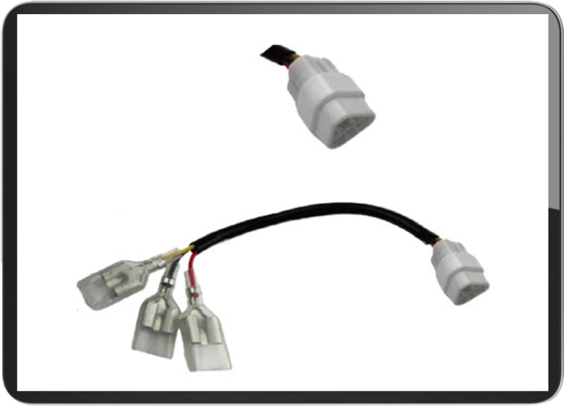 For Yamaha / Suzuki taillight adapter connectors 3 wires