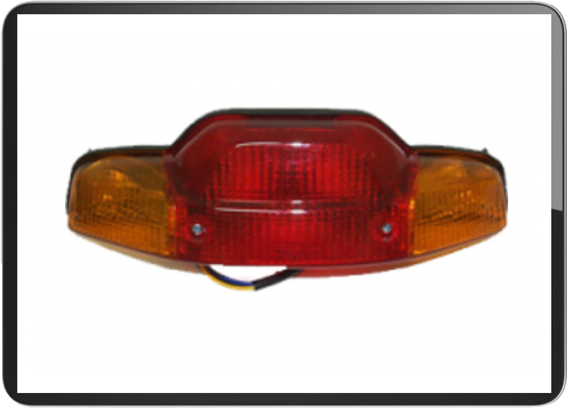 YAMAHA BWS BOOSTER taillight red