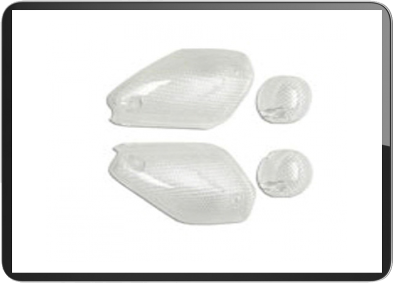 YAMAHA NITRO/AEROX set of 4pcs turn signal lens clear