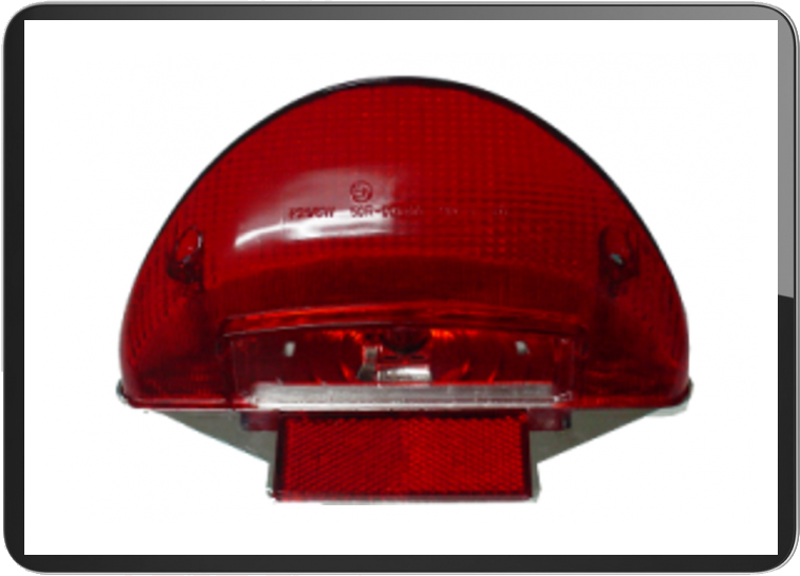 YAMAHA NITRO/AEROX 99 Taillight red
