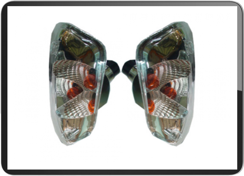 YAMAHA NITRO/AEROX 99 front turn signal lamp crystal(PAIR)