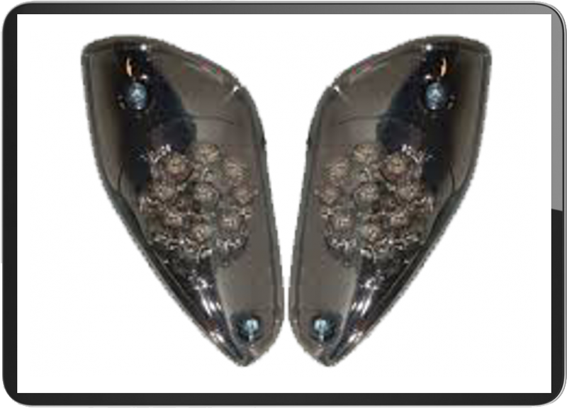№ [905-001020LED-03] YAMAHA NITRO/AEROX 99 front led turn signal lamp crystal(PAIR)