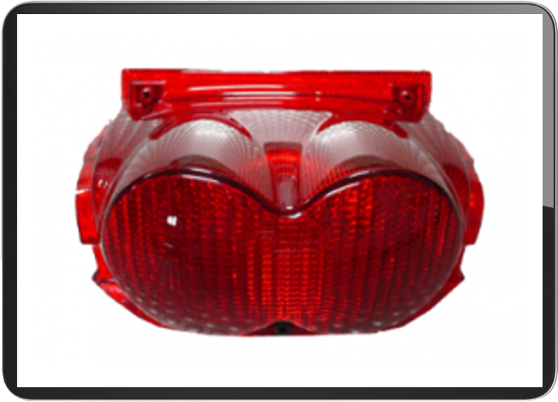 YAMAHA OVETTO/NEO'S taillight red