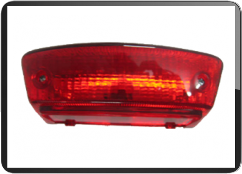 YAMAHA STUNT Taillight red