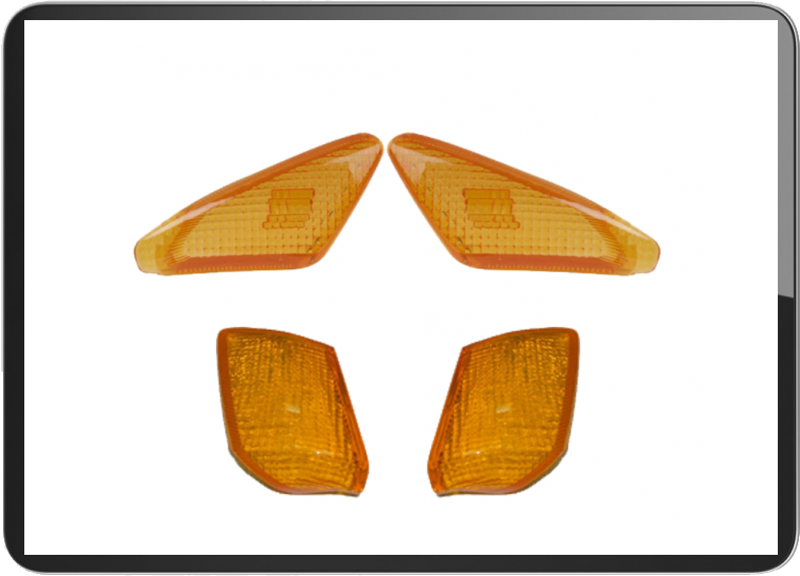 YAMAHA JOG/CY50/3KJ 4pcs/set turn signal lens amber