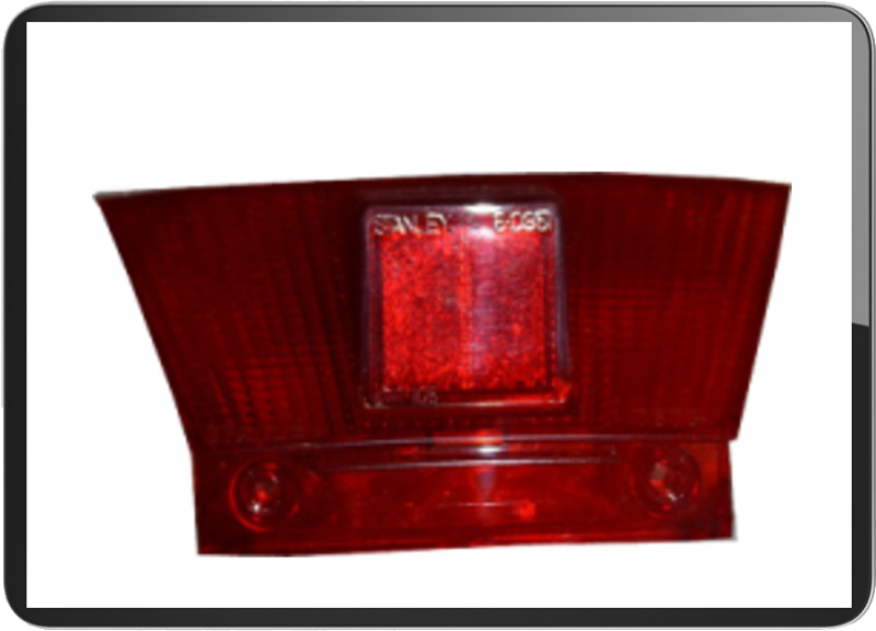 YAMAHA JOG/YA50D/3VP taillight lens red