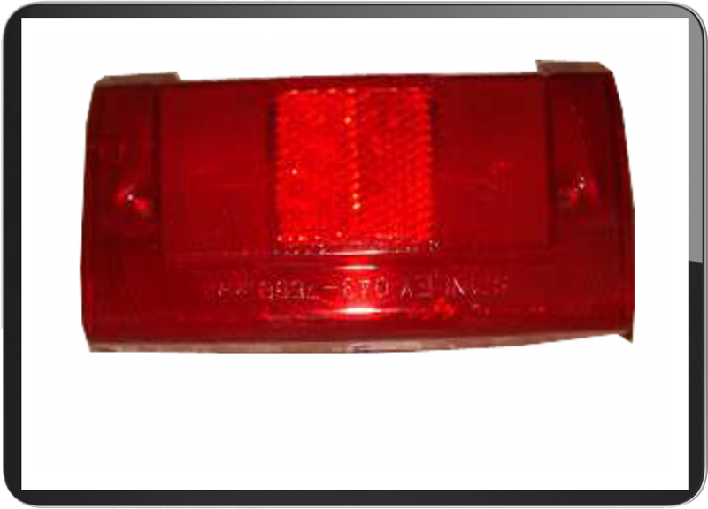 YAMAHA JOG/SH50E/1YU taillight lens red