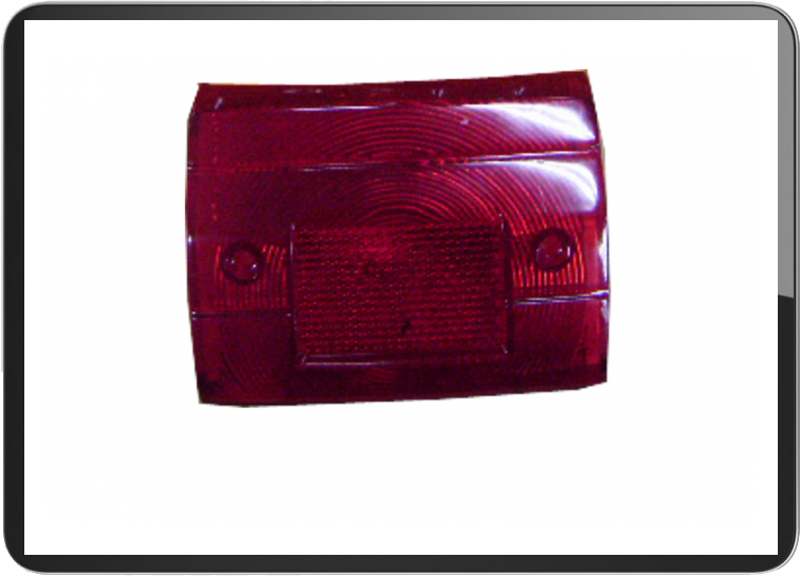 YAMAHA JOG/CJ50EM/54V taillight lens red