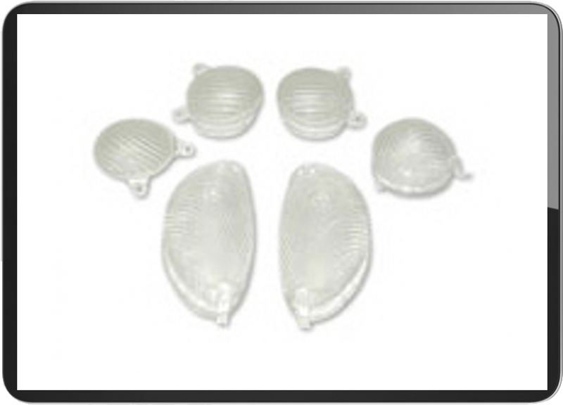 YAMAHA MAJESTY 125 6pcs/set turn signal +taillight lens clear