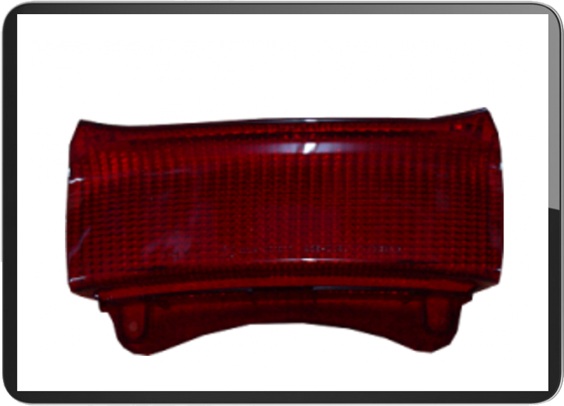 YAMAHA T-MAX 500 taillight lens Red