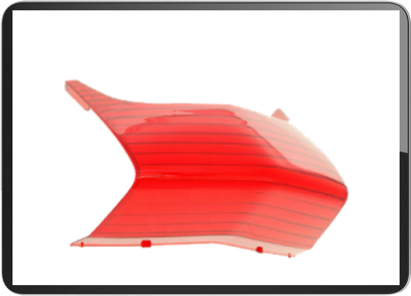 YAMAHA CYGNUX / FLAME X taillight lens Red