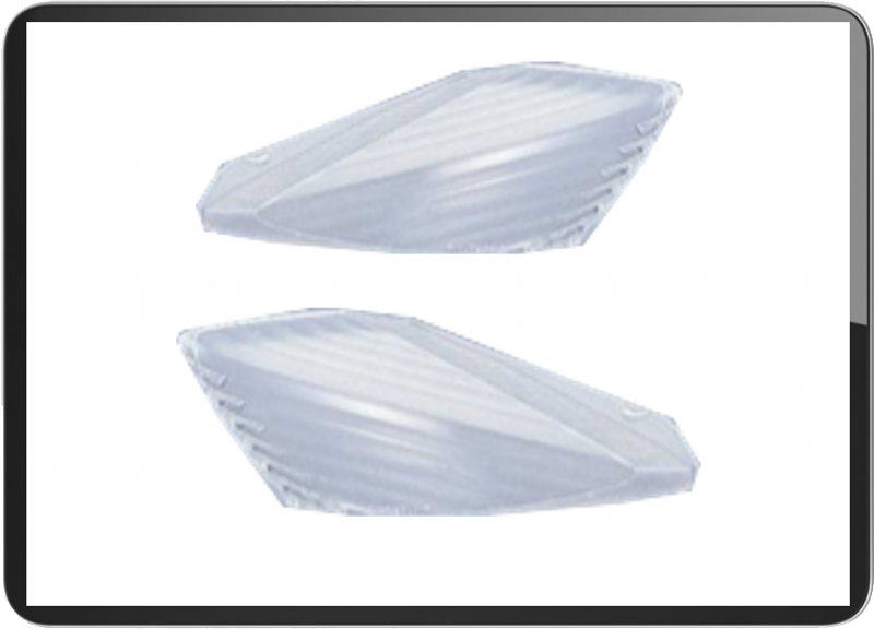 YAMAHA CYGNUX / FLAME X rear turn signal lens(PAIR)
