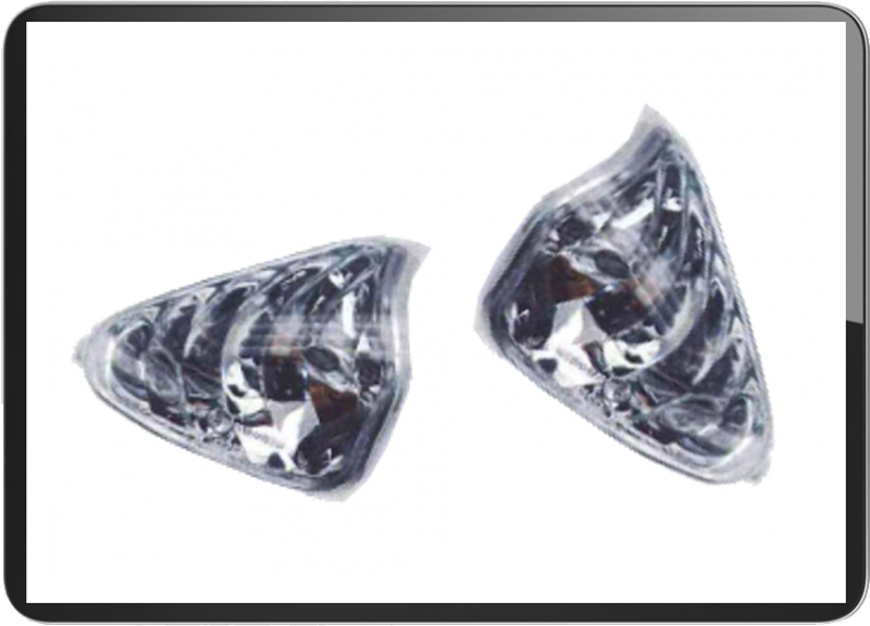 PGO T-REX front turn signal lamp clear(PAIR)