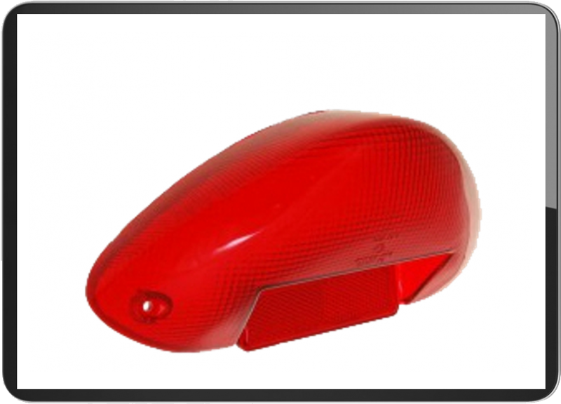 SUZUKI KATANA taillight lens red