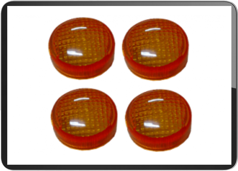 BETA ARK set of 4pcs turn signal lens amber