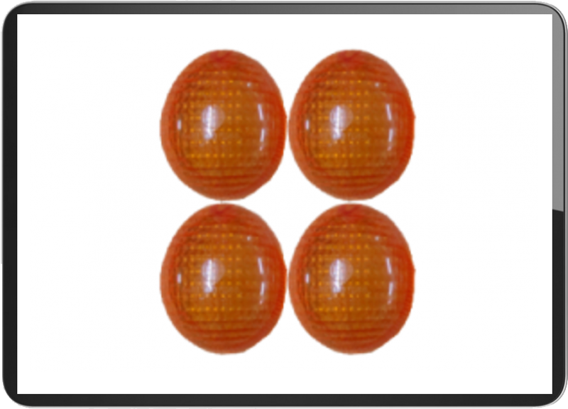 MH50/RX50 4pcs/set Turn signal lens amber