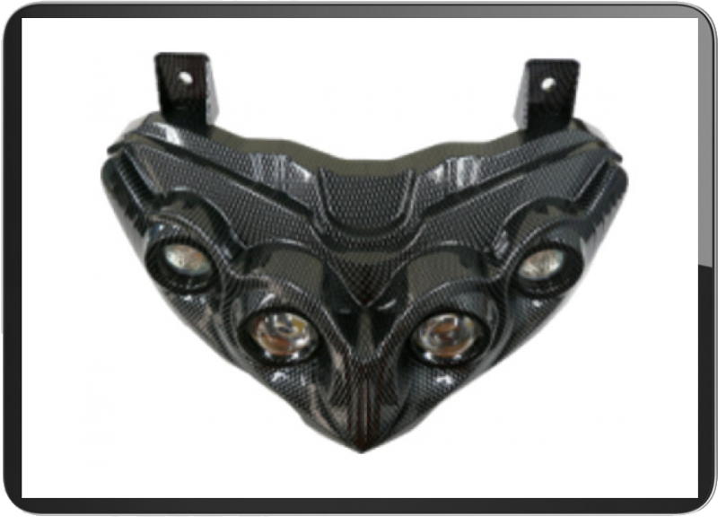 Gilera Runner III Headlight black