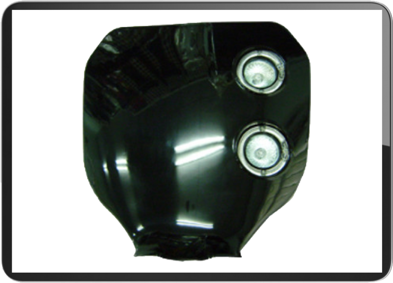 Led Headlight off road / motocross universal (VIII) black
