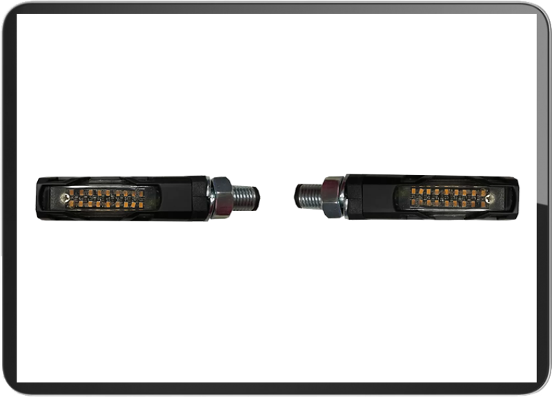 YG-9093-1 Sequential Led universal(PAIR) Black