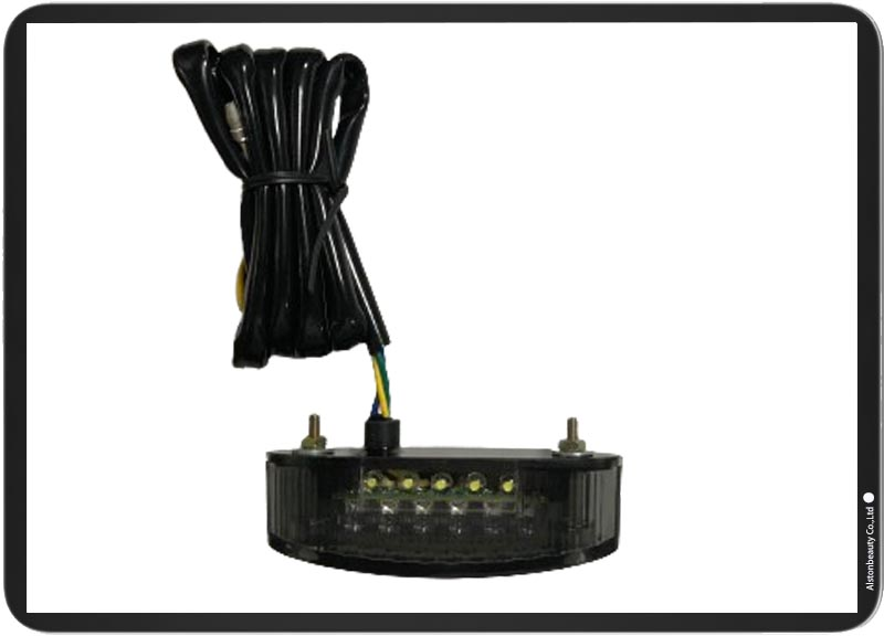 YG-9114 Smoke lens led Taillight w/license light