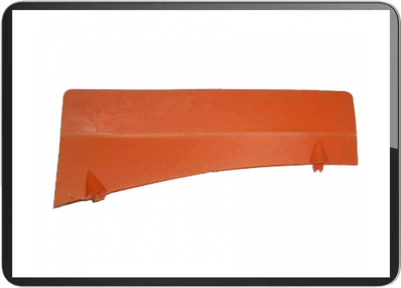 Zundapp fender plate Orange
