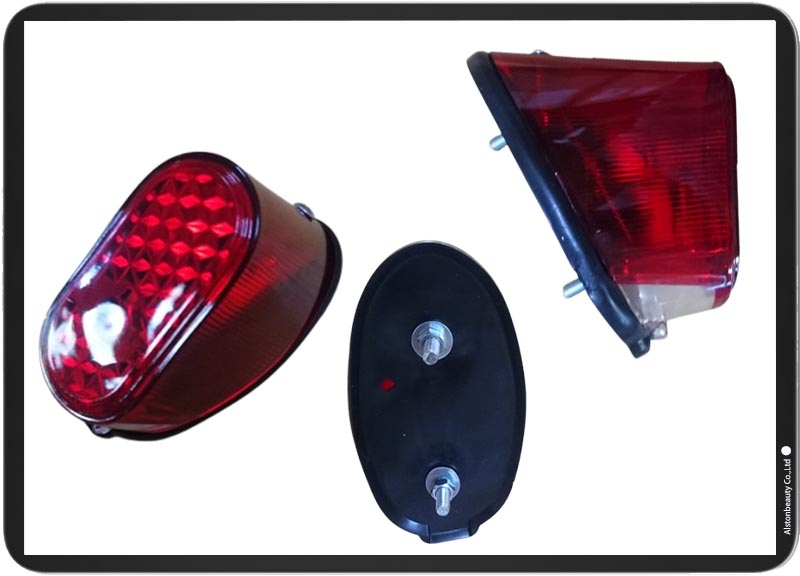 ACHTERLICHT Puch DS/VS MS/MV M50/25 Taillight Red color
