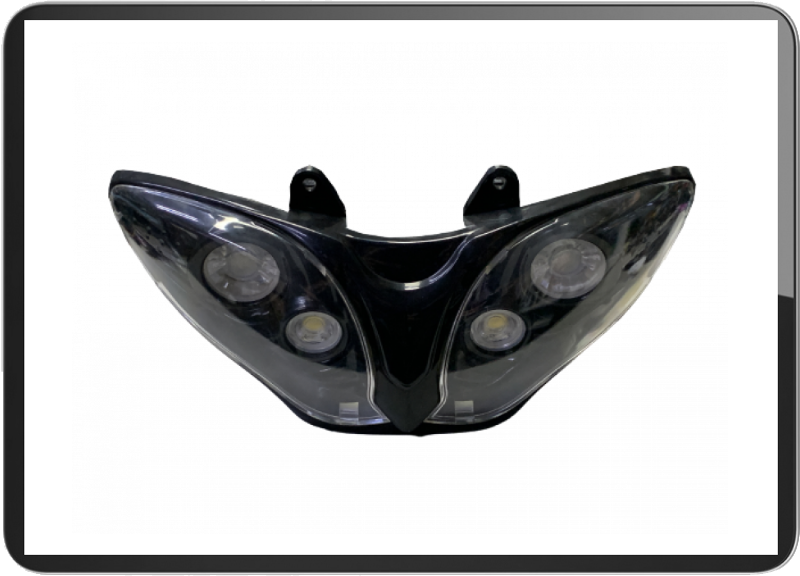 Gilera Runner LED Headlight black