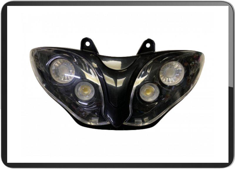 Gilera Runner LED Headlight black