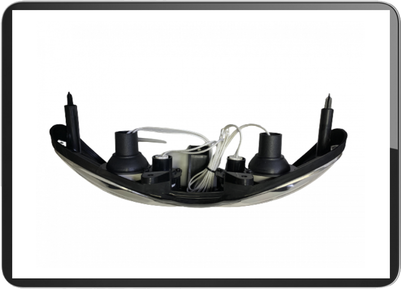 Gilera Runner LED Headlight black