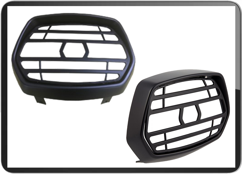 Vespa Primavera headlight frame with grill