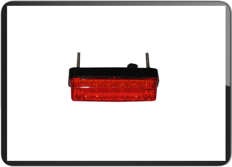 YG-9062A Red lens led Taillight built-in screw