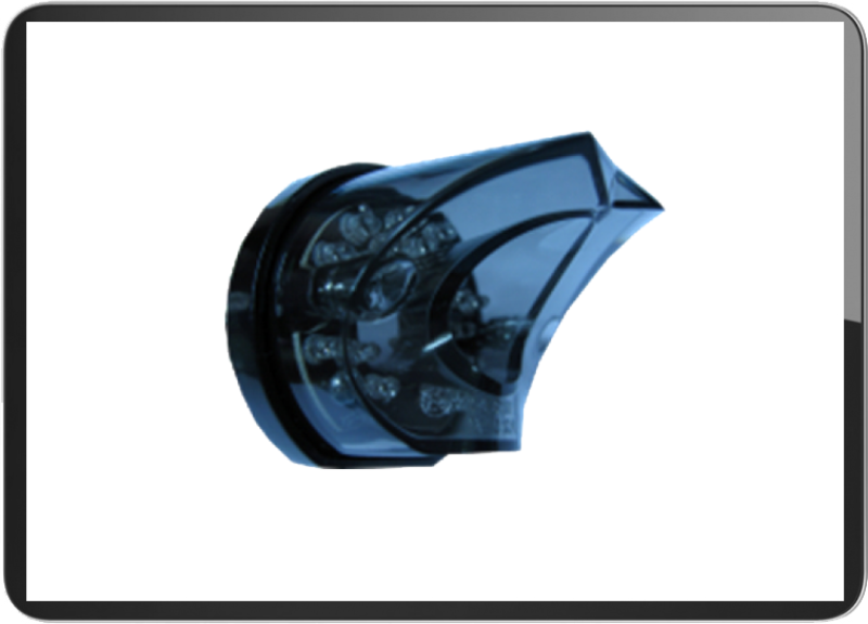 YG-9084 Smoke lens led Taillight built-in screw