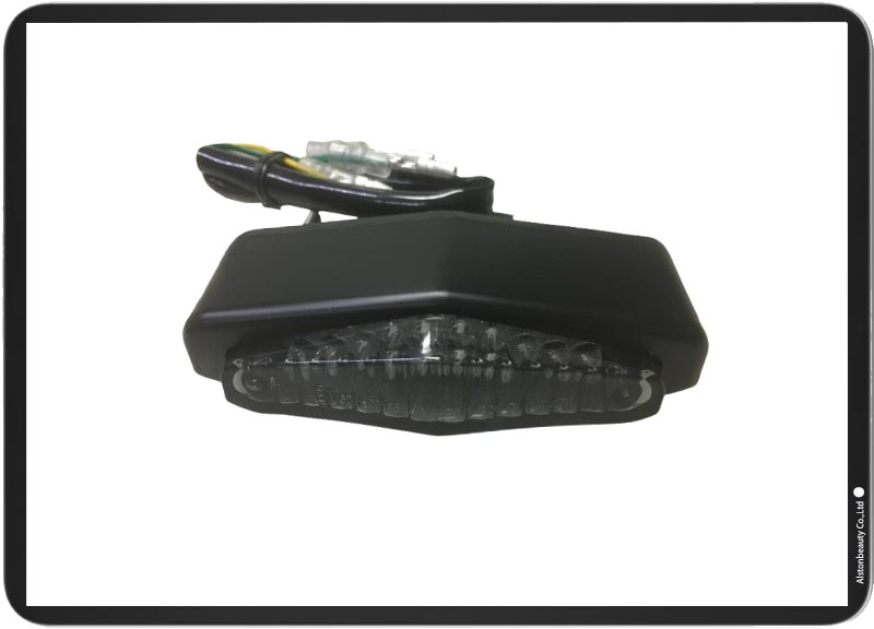 YG-9111 Smoke lens led Taillight w/license light