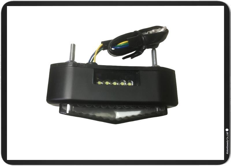 YG-9111 Smoke lens led Taillight w/license light