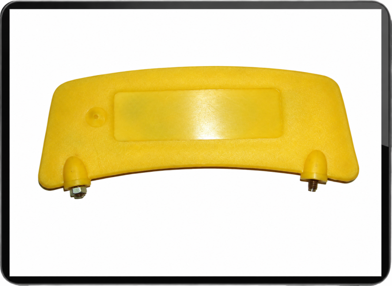 Zundapp fender plate yellow